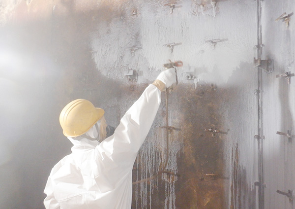 Cleaning of curing area