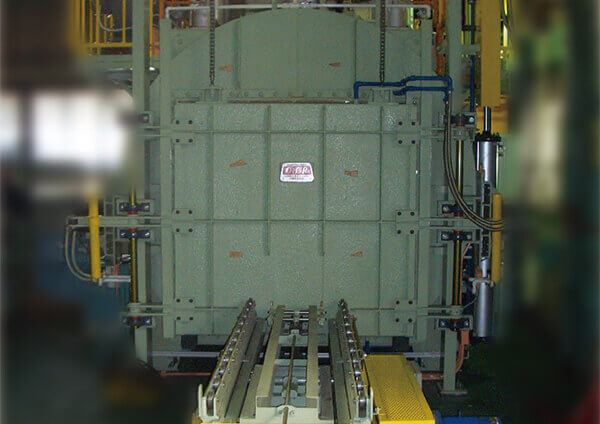 Handler type batch processing non-oxidizing annealing furnaces